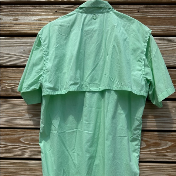 Worldwide Sportsman Fishing Shirt- Mint Green - Picture 2 of 6